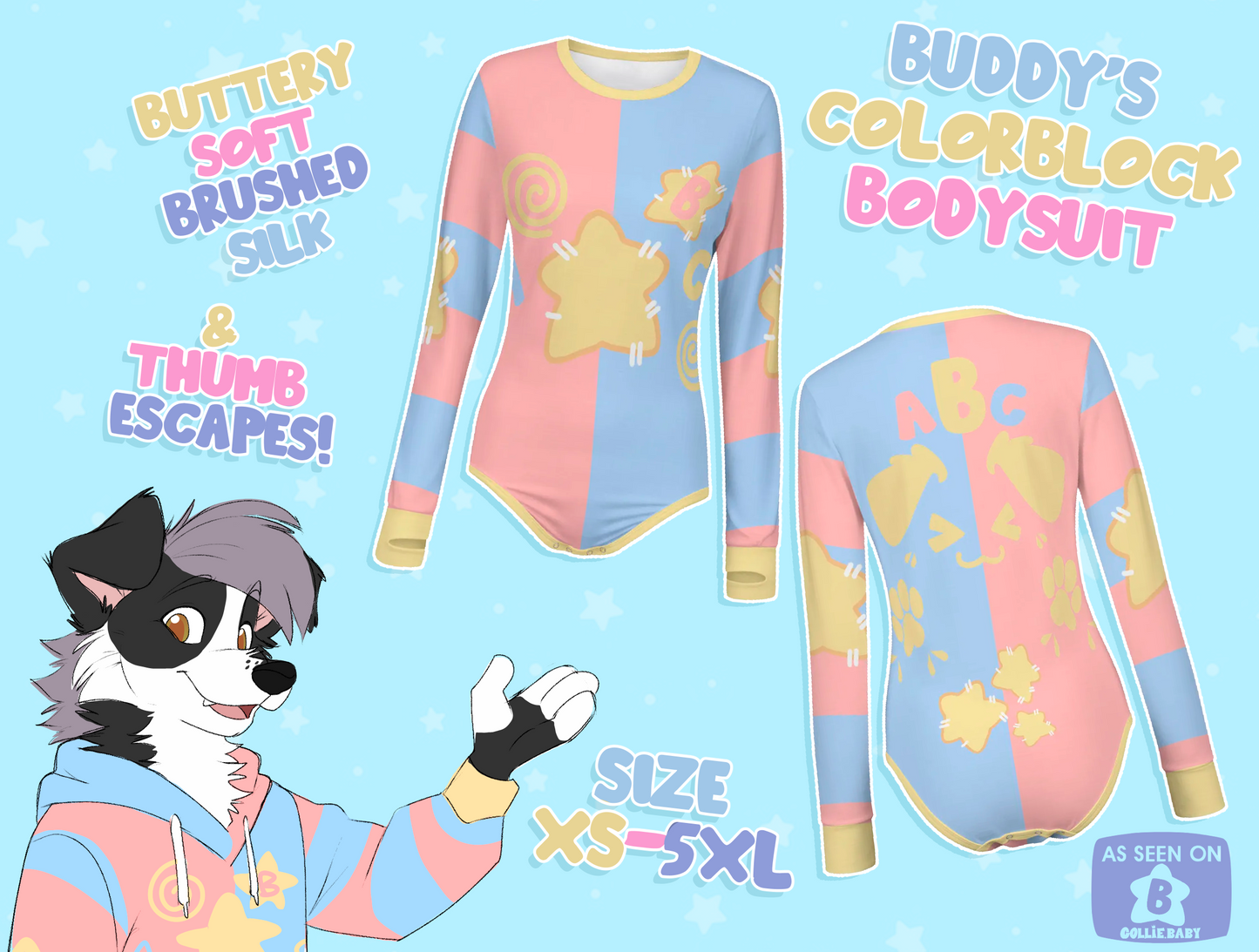 Buddy's Colorblock Bodysuit