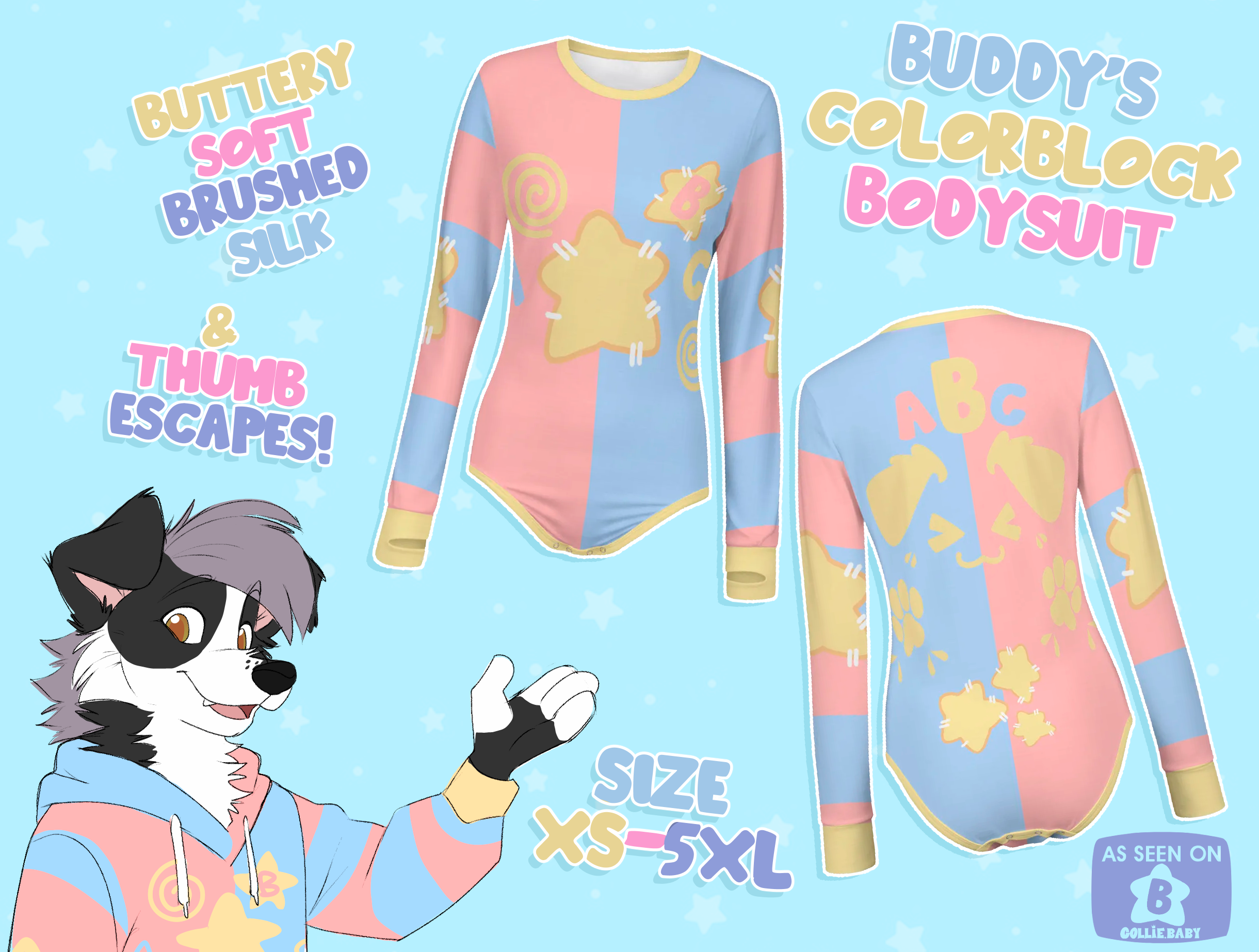 Buddy's Colorblock Bodysuit